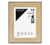 Cadre photo Newton bois noir 13x18 cm