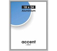 Cadre photo Nielsen 53424 Accent argent mat 18x24 cm - aluminium premium