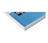 Cadre photo aluminium argent mat Accent l.30 x H.40 cm