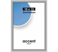 Cadre photo Nielsen Accent 51224 argent mat 10x15 cm en aluminium