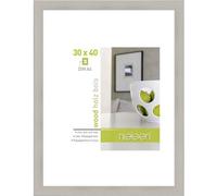 Cadre photo Nielsen Apollon argent 30x40 cm avec passe-partout