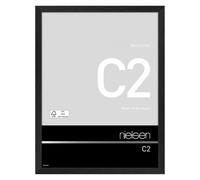 Cadre Photo Nielsen C2 (aluminium) 40x40 Noir Mat Brossé