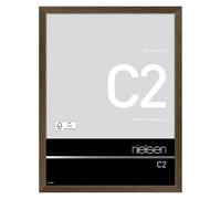 Cadre Photo Nielsen C2 (aluminium) 40x60 Ambre Mat Brossé