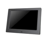 Cadre Photo Numérique 10.1/7.1 Pouces, Calendrier LED, Horloge Multi-Langues for Afficher L'heure des Médicaments, Alarmes De Rappel for La Démence des Personnes Âgées Easy Partager(10 inch Black)