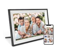 Cadre Photo numérique 10,1 Pouces WiFi IPS HD écran Tactile Smart Cloud Cadre Photo, Auto-Rotation, Configuration Facile pour Partager des Photos ou des vidéos à Distance par l'intermédiaire de AiMOR