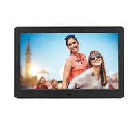 Cadre Photo Numérique 10 Pouces, Cadre Photo électronique LCD Intelligent HD16: 9, Album Photo, avec Calendrier, avec Télécommande, pour Les Amis de la Famille (Prise UE)