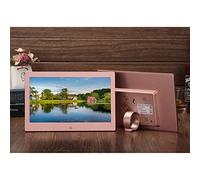 Cadre Photo numérique 10 Pouces, écran Full IPS Haute résolution 1240x600 avec télécommande, adapté à Divers scénarios