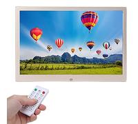 Cadre Photo numérique 12 Pouces, Album électronique HD 1280x800, Cadre Photo numérique LCD avec diaporama Automatique, Prise en Charge des Images MP3 MPEG4 (Or) Double The Comfort