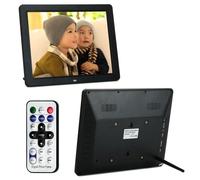Cadre Photo Numérique 12 Pouces Écran LCD Lecteur Vidéo Musique USB Carte SD Mmc + SD 4Go YONIS