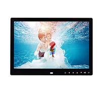 Cadre photo numérique 1280 X 820 Haute RéSolution Full IPS AperçU Photo Music Video Player Calendar Livré avec Disque U Suspendable/Noir / 32G