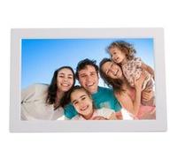 Cadre Photo numérique 13 Pouces Affichage HD Photo Vidéo Publicité + SD 16Go Blanc
