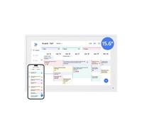Cadre Photo numérique Dragon touch 15,6 Calendrier Auto-Sync-Affichage Tâche Photo Partage Cloud Design Bureau Maison Idéal Cadeau Blanc Blanc