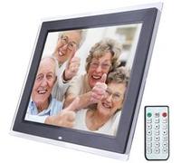 Cadre Photo Numérique 15 pouces LCD Carte SD USB MP3 Vidéos Noir YONIS Noir G