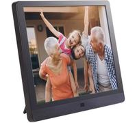 Cadre Photo Numérique Connecté 15 Pouces avec Détecteur de Présence - Album Photo/Vidéo Digital Grand Format - Connexion WiFi, USB, Carte SD - Écran Mat Anti-Reflet de 4/3 G