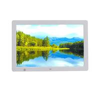 Cadre Photo numérique 17,3 Pouces, écran Tactile Android Intelligent, Lecteur publicitaire Haute définition adapté à Divers scénarios (White)