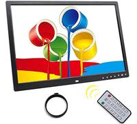 Cadre photo numérique, 17 ", bouton tactile, lecteur MP3/MP4, album électronique, Hdmi Hd 1080p, support mural, lecteur de publicité vidéo, noir