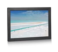 Cadre Photo Numérique 17 Pouces, 1440 X 900 HD, Prise en Charge du Stockage 16 Go, Cadre Photo Numérique à Rotation Automatique, Luminosité Réglable, Configuration Facile pour