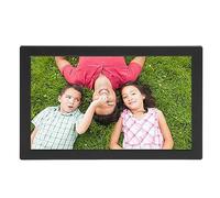 Cadre Photo Numérique 17 Pouces, Double WiFi 32 Go, Capteur de Mouvement, Montage Mural, Envoi Facile de Photos et de Vidéos Via Application/e-Mail, Stockage illimité (Prise UE)