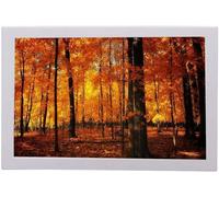 Cadre Photo numérique 17 Pouces Lecteur publicitaire Mural Lecteur de publicité vidéo présentoir Machine publicitaire Affichage de Produit Cadre Photo numérique Noir HD (Blanc 17 Pouces)