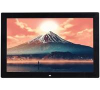 Cadre Photo numérique 17 Pouces Lecteur publicitaire Mural Lecteur de publicité vidéo présentoir Machine publicitaire Affichage de Produit Cadre Photo numérique HD Noir (Noir 17 Pouces)