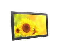 Cadre Photo numérique 24 Pouces, Cadre Photo numérique à écran 1920x1080IPS, avec Interrupteur de minuterie, Lecteur de Musique de Fond, Lecteur vidéo 1080P, Cadeau décoratif Plug and Play