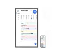 Cadre Photo Numérique 27'' Calendrier Tactile Plannning Tâche Familiale Bureau Ecole - Idéal Partage Photo/Vidéo 32G