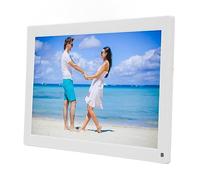 Cadre Photo Numérique, 32 Go de Mémoire Interne WiFi Cadre Photo Numérique Connexion Multi-utilisateurs avec Support pour la Maison (Prise UE)