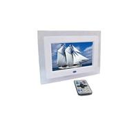 Cadre Photo Numérique 7 Pouces 16 :9 USB Carte SD Jack 3.5Mm Lecteur MP3 Blanc YONIS Blanc G