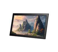 Cadre Photo numérique à écran LED 22 pouces/24 Pouces, Lecteur vidéo Haute définition, Lecture en Boucle Automatique des Photos et des vidéos.(Black,24-inch)