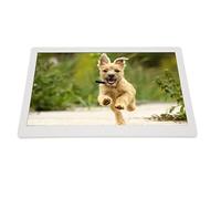 Cadre Photo Numérique, Affichage LED HD, Lecture en Boucle, Commande à Une Touche, Cadre Photo Intelligent Blanc 100-240 V pour Le Partage Vidéo (Prise UE)