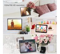 Cadre photo numérique - AKOZON - 15 pouces - Résolution 1024x768 - Écran LED - Sortie stéréo intégrée