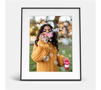 Cadre photo numérique Aura Walden Ink Mat Wi-Fi 15" Blanc et Noir