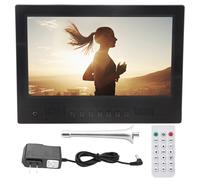 Cadre photo numérique avec écran IPS HD, lecteur vidéo et audio, clé USB, luminosité réglable et télécommande pour la maison.