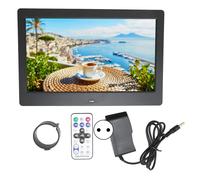 Cadre photo numérique avec télécommande, écran IPS haute définition de 10,1 pouces, diaporama pour partager des photos avec vos proches.