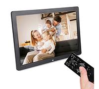 Cadre Photo numérique, Cadre Photo électrique 17 ", résolution 1440x900, résolution 1080p HD, Support, Calendrier, réveil MP3 / 4 Films/SD/USB avec télécommande pour Un