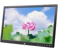 Cadre Photo numérique, Cadre Photo numérique 17" - Écran Tactile LED IPS Haute résolution 1440 x 900, aperçu de l'image à Rotation Automatique - Lecteur publicitaire Mural 1080p (Noir 17)