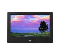 Cadre Photo numérique, Cadre Photo numérique HD Cadre Photo électronique Haute résolution 1024 x 600 Cadre Photo Prise en Charge de la Lecture vidéo Temps Calendrier minuterie Interrupteur musiq