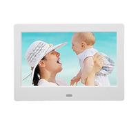 Cadre Photo Numérique, Cadre Photo Numérique HD Exquis Interface Multiple écran IPS 7 Pouces 800x480 WiFi pour Le Bureau (Prise UE)