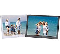 Cadre Photo numérique, Cadres Photo électroniques HD LED 15 Pouces, résolution 1280 x 800, avec télécommande, configuration sans Effort en Une Minute, Lecteur vidéo HD 1080P pour Un être Che