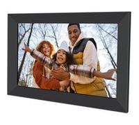 AGFAPHOTO - Cadre Photo Numérique Connecté WIFI - Realiview APF1000WIFI-ONE - Application Fameo, Écran Tactile 10 pouces, Mémoire 16 Go, Fonctions Méteo/Horloge - Noir