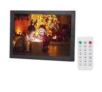 Cadre Photo numérique de 17 Pouces, Cadres numériques multifonctionnels 1440 * 900 HD Slim, Support MPEG, MP4, AVI, RMVB, 1080P HD, Lecteur Horloge, Cadre décoré pour la Maison(