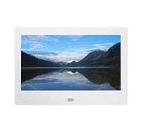 Cadre Photo numérique de 7 Pouces, Lecteur de publicité vidéo d'album électronique, résolution 800 × 480, Cadre Photo numérique Blanc Cadre Photo numérique