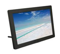 Cadre Photo Numérique, écran HD IPS de 8 Pouces, Cadre Photo Numérique Intelligent, Emplacements pour Cartes de Stockage pour Vidéos (Prise UE)