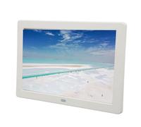 Cadre Photo Numérique, écran HD IPS de 8 Pouces, Cadre Photo Numérique Intelligent, Emplacements pour Cartes de Stockage pour Vidéos (Prise UE)