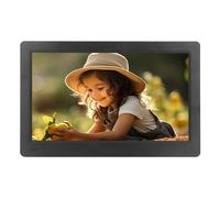 Cadre Photo Numérique, écran LCD IPS, Lecture Automatique, Télécommande, Cadre Photo Numérique HD, Horloge 11,4 Pouces pour la publicité (Prise UE)