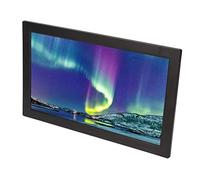 Cadre photo numérique HD 1080p, 18,5", aperçu de l'image, plug and play, plusieurs fonctions, luminosité réglable avec télécommande pour partager des photos