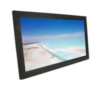 Cadre Photo Numérique HD, Aperçu de l'image, Cadre Photo électronique Multifonctionnel 100-240 V, écran IPS de 21,5 Pouces avec Télécommande pour la Maison (Prise UE 100-240 V)