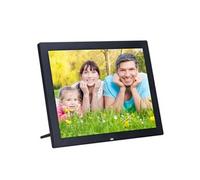 Cadre Photo Numérique HD LED 14 Pouces Tout-En-Un Lecteur MP3 Mp4 Alarme Noir + SD 64Go YONIS Noir