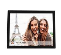 Cadre Photo Numérique Intelligent, Connexion WiFi USB 15 Pouces, Cadre Photo Numérique, Partage d'application, Mémoire 32 Go, Résolution HD 1024 X 768, Rotation Automatique pour