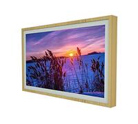 Cadre Photo numérique Intelligent de 32 Pouces, ajuste automatiquement la Direction de l'affichage et est Facile à Utiliser Via la Transmission par téléphone Portable (Wood Color 32 inches)